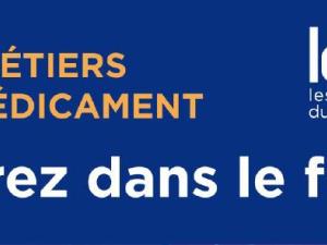  alt="Les entreprises du médicament recrutent !"