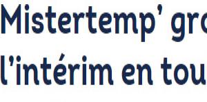  alt="Etudiant et emploi : Mistertemp recrute des intérims et des étudiants en alternance"