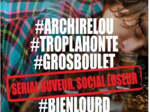  alt="Une campagne anti « binge drinking » : « Serial Buveur, Social Loseur »"