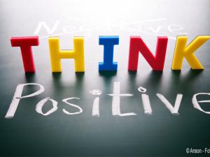  alt="Pour être heureux, adoptez la positive attitude !"