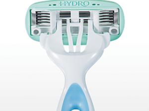  alt="Rasoir Hydro Silk Hydro jetable pour ELLE"