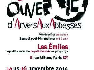  alt="Du 14 au 16 novembre 2014, Portes ouvertes d'Anvers aux Abbesses"