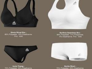  alt="Adidas lance des sous-vêtements 100% Sport"
