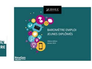  alt="19ème édition du Baromètre Emploi Jeunes Diplômés Master de l'EDHEC"