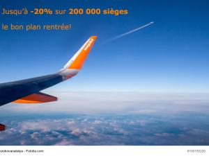  alt="Voyage et bon plan étudiant: 200 000 sièges en vente flash chez easyjet à 20%"