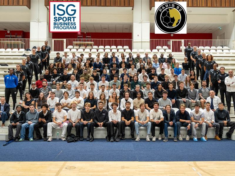 Handball féminin parisien : le Paris 92 intègre le réseau des partenaires de l'ISG Sport Business Management