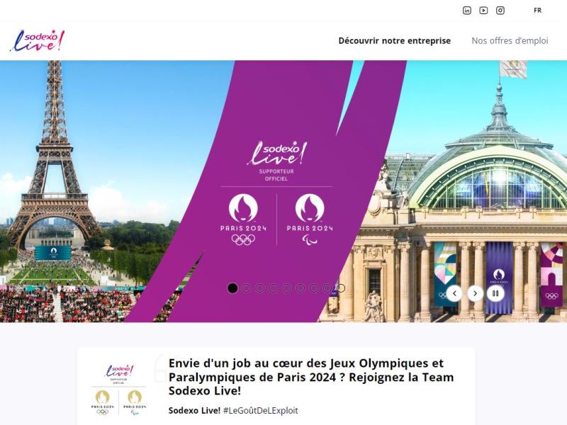 Sodexo Live! recrute 6 000 personnes