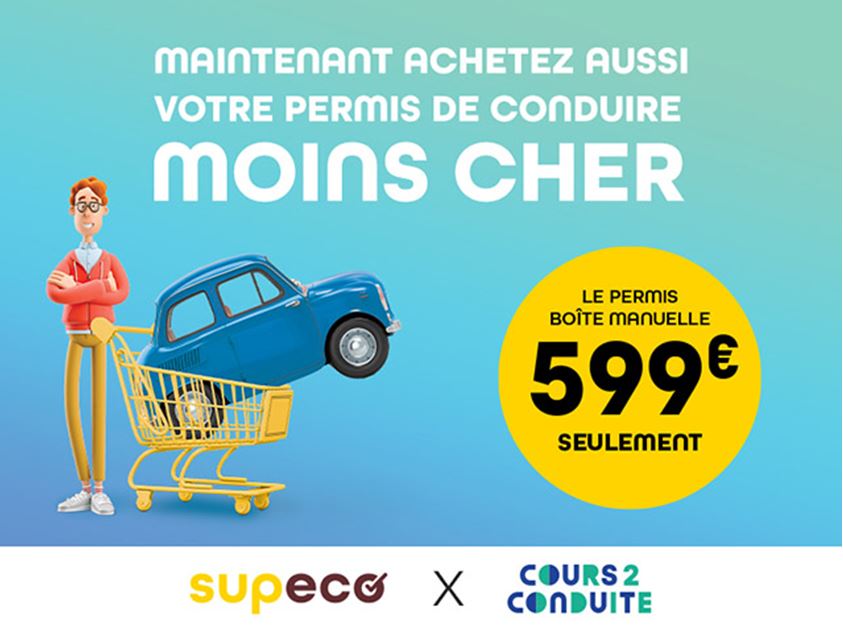 Chèques cadeaux permis de conduire, coffret