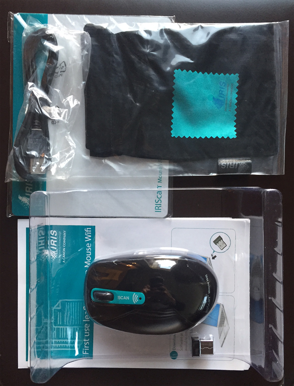 Test de la souris-scanner IRIScan Mouse WiFi