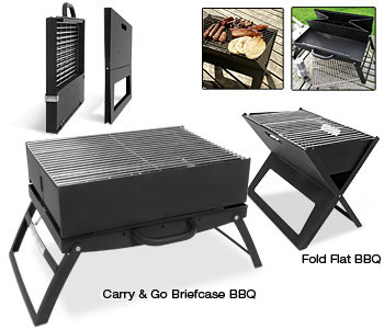 Il invente un barbecue pliant de la taille d'un ordinateur pour l'emporter  partout ! - NeozOne