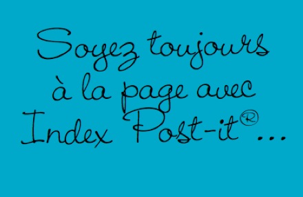 Index Post-it : pour des annotations rapides et un marquage facile !