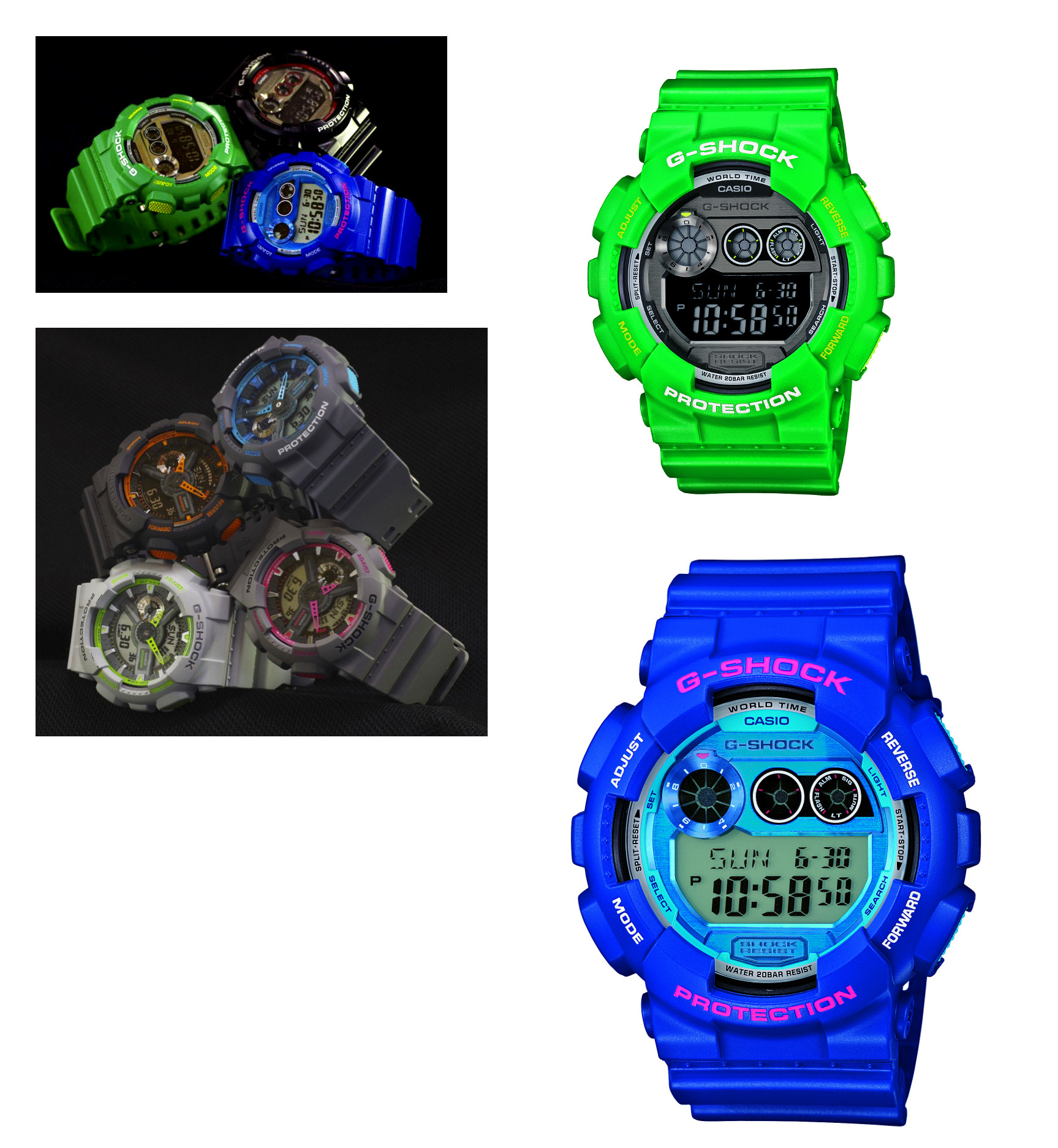 G shock couleur Clearance