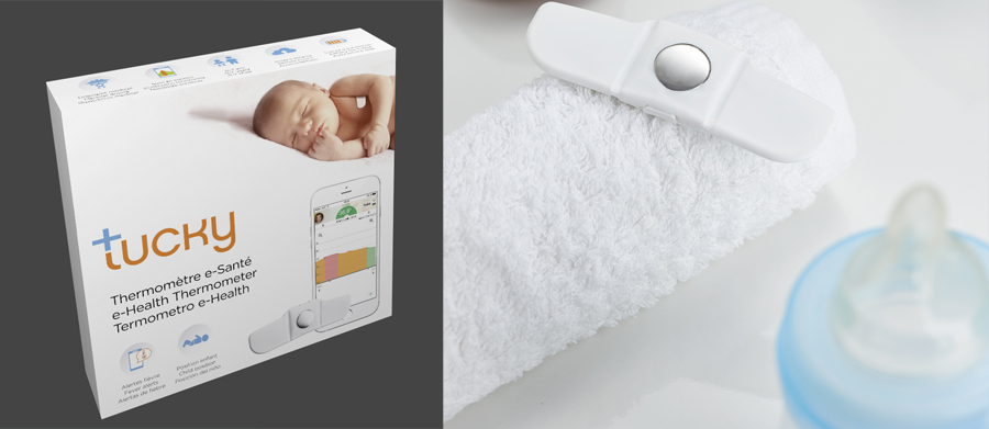 Un thermomètre connecté pour suivre Bébé!